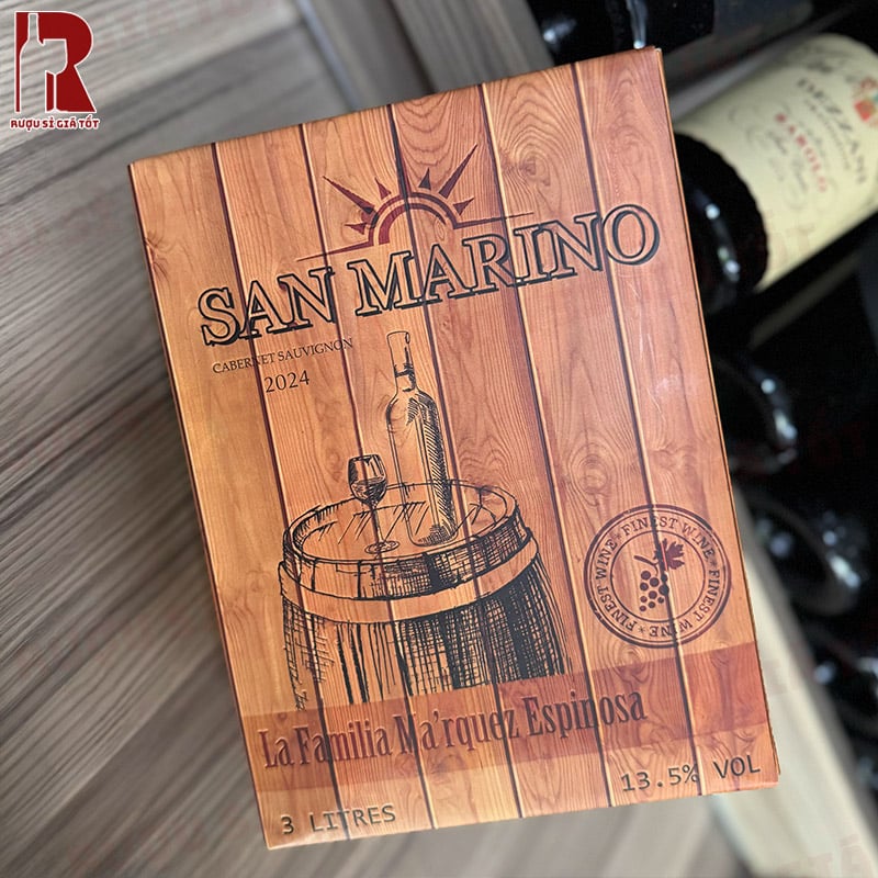 Đánh giá hương vị vang bịch San Marino Cabernet Sauvignon