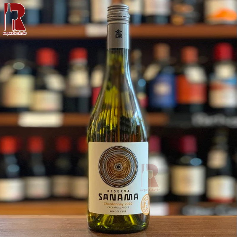 Sanama Reserva Chardonnay mang đến vị rượu hài hòa các ghi chú của trái cây