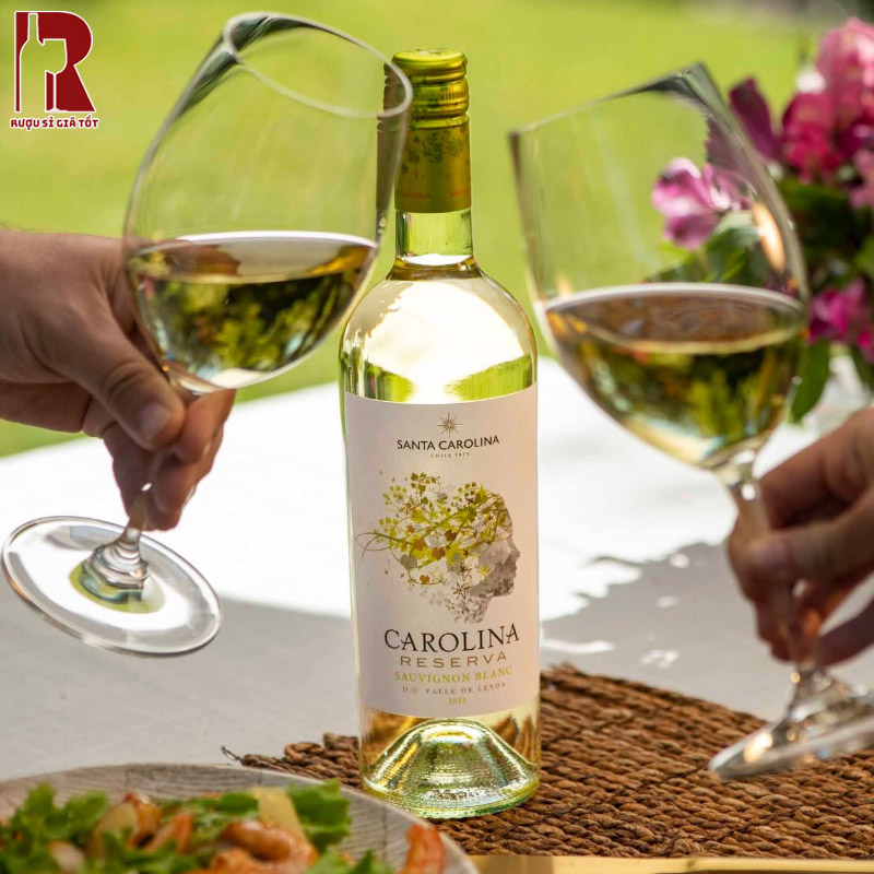 Vang Santa Carolina Reserva Sauvignon Blanc hoàn hảo cho các buổi tiệc nhẹ