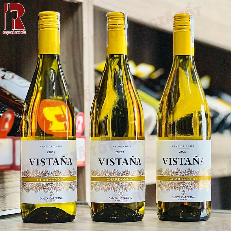Vang Santa Carolina Vistana Chardonnay đẹp mắt