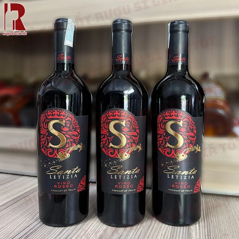 Santa Letizia Vino Rosso hoàn hảo đi kèm cho các món ăn thịt đỏ, các món ăn đậm gia vị