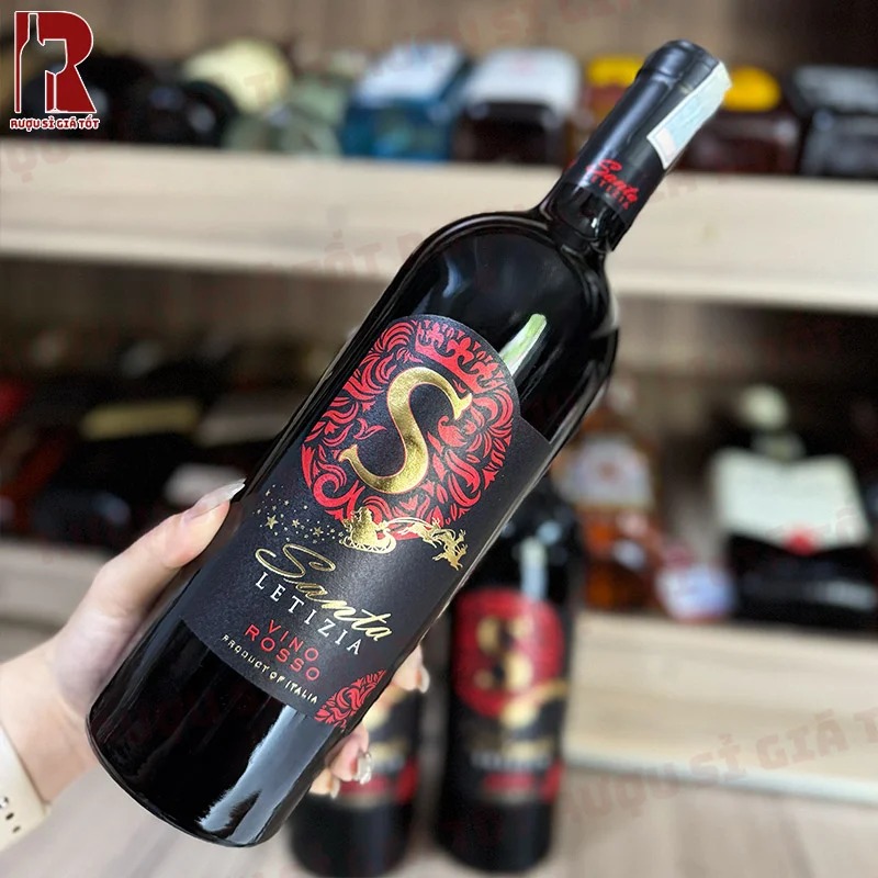 Santa Letizia Vino Rosso phù hợp cho các buổi tối lãng mạn nhờ vị rượu quyến rũ