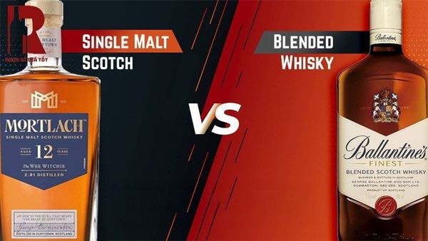 So sánh sự khác biệt giữa Single Malt và Blended Whisky chi tiết