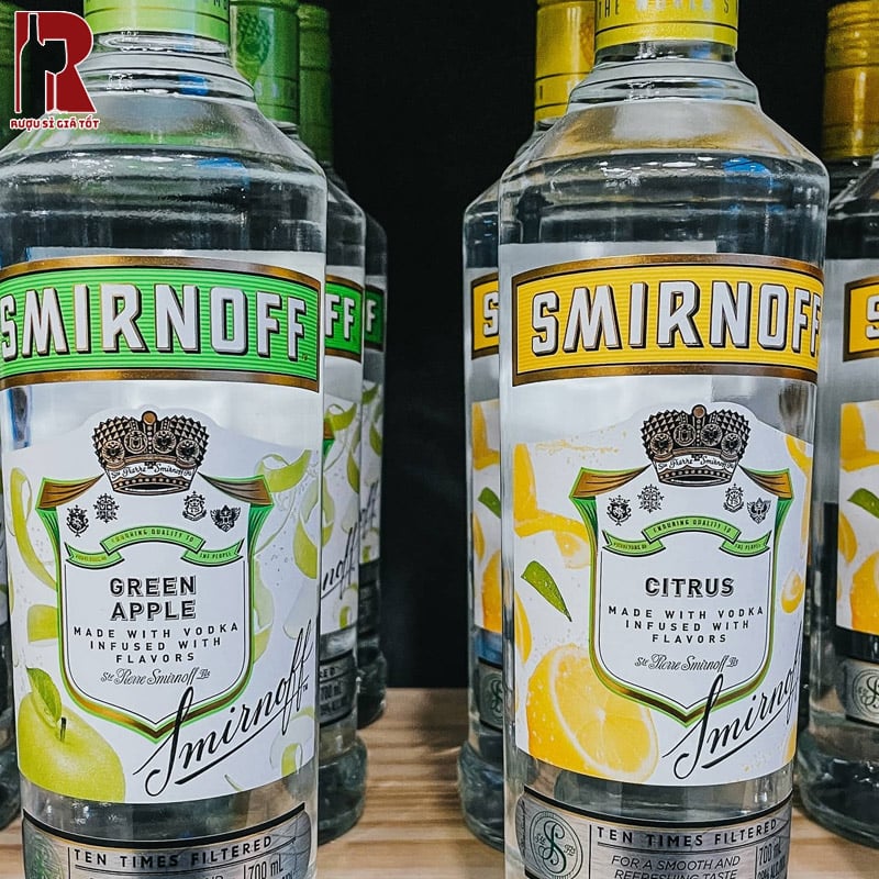 Rượu Vodka Smirnoff Citrus