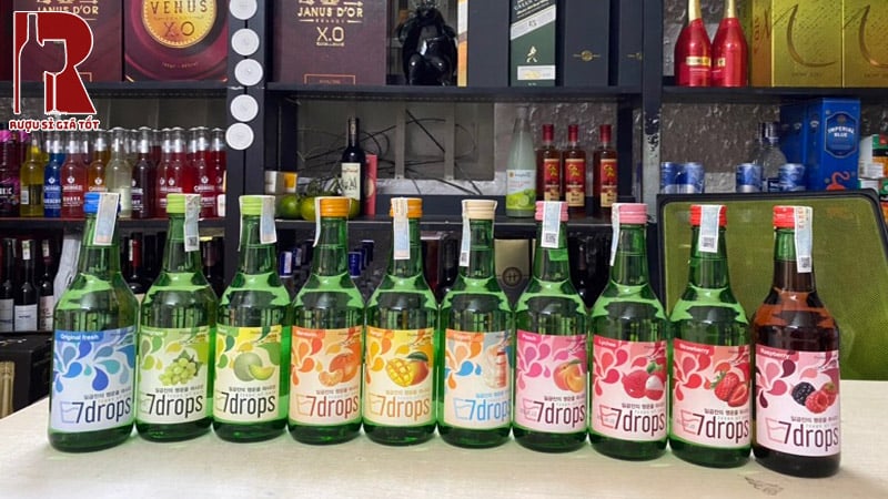 Nguyên Liệu Làm Rượu Soju 7Drops Original Fresh - Nguyên Bản