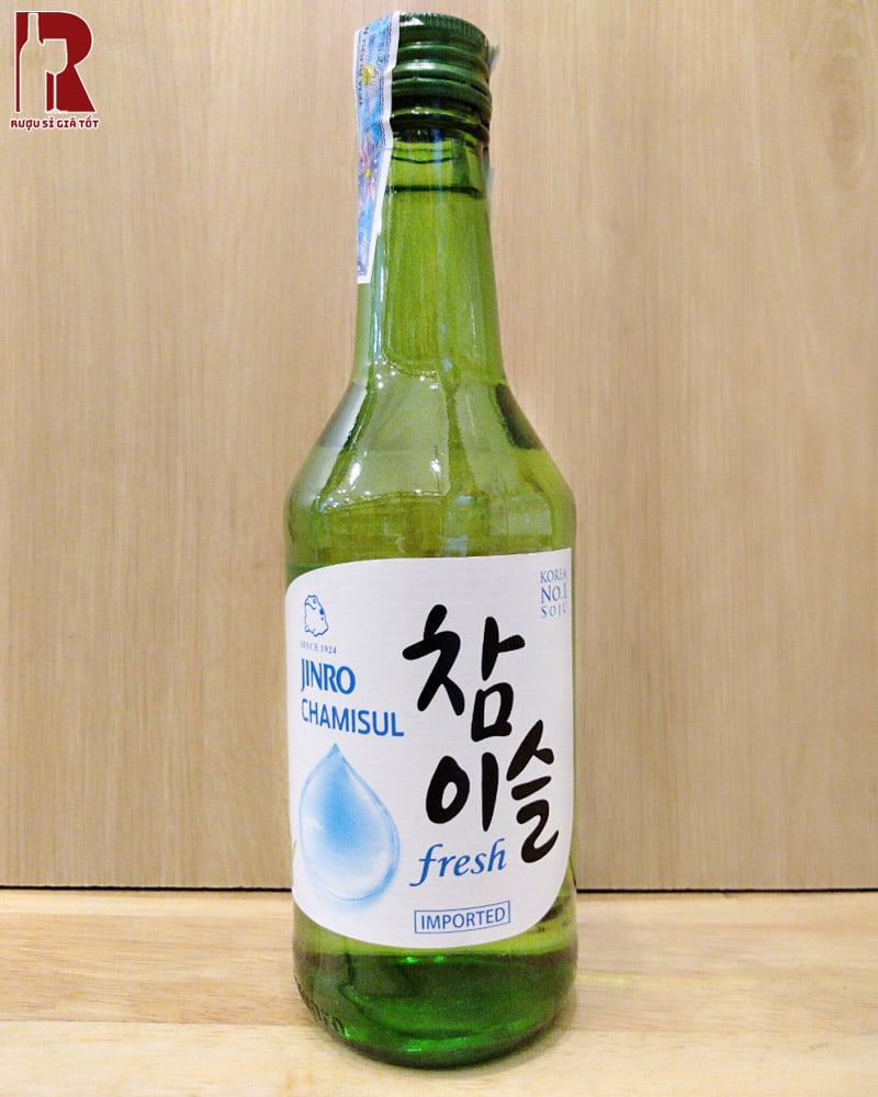 Rượu Soju Jinro Chamisul Fresh chính hãng giá rẻ nhất thị trường