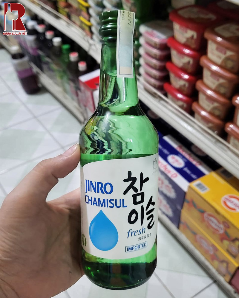 Rượu Soju Jinro Chamisul Fresh nhập khẩu chính hãng