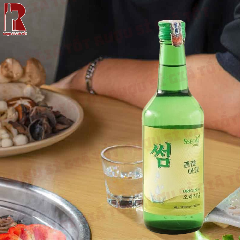 Quy Trình Sản Xuất Soju Sseom Classic