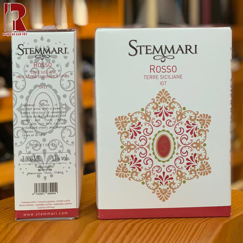Hương Vị Của Stemmari Rosso Siciliane IGT