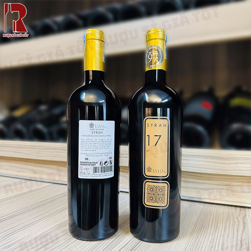 Syrah 17 Regia Maesta Primitivo Puglia