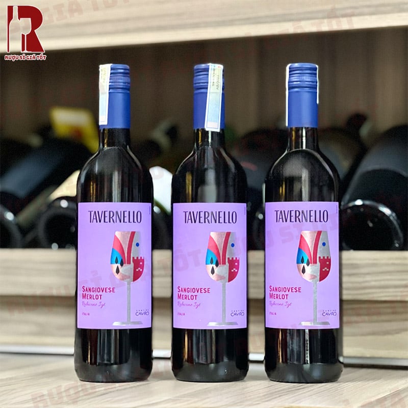 Rượu Tavernello Montepulciano D’Abruzzo đem đến chất lượng đồng đều