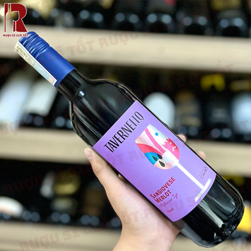 Rượu Tavernello Montepulciano D’Abruzzo mộc mạc, ngọt thanh