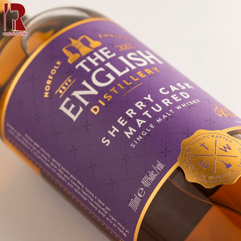 Trải Nghiệm Thưởng Thức Rượu The English Sherry Cask Matured