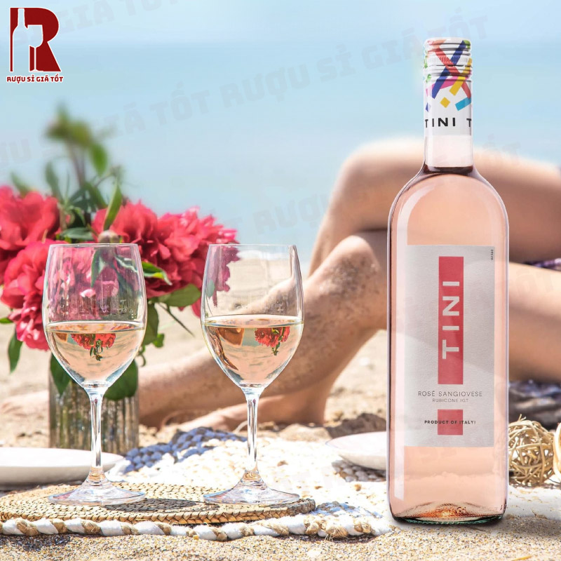 Mua vang hồng Tini Rose Sangiovese Rubicone giá rẻ