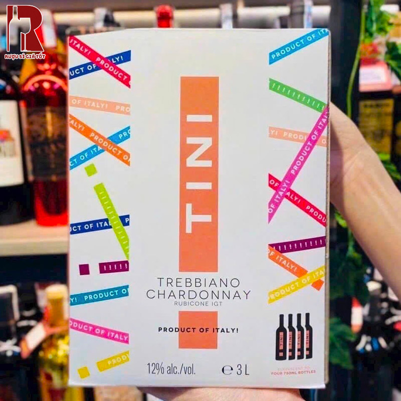 Vang Bịch Ý Tini Trebbiano Chardonnay cao cấp