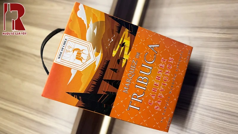 Vang Bịch Tribuca 3L Cabernet Sauvignon có vị đậm đà, phù hợp cho các món ăn đậm vị