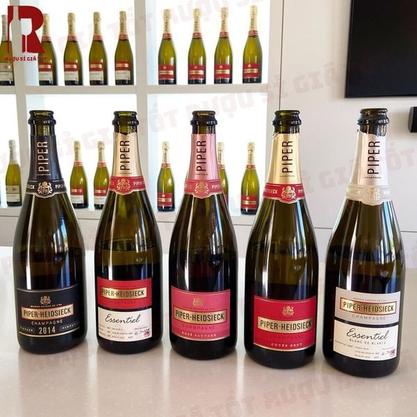 Rượu Champagne Piper-Heidsieck khai tiệc