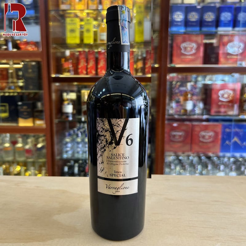 Phân hạng IGP Của Rượu V6 Salice Salentino Varvaglione