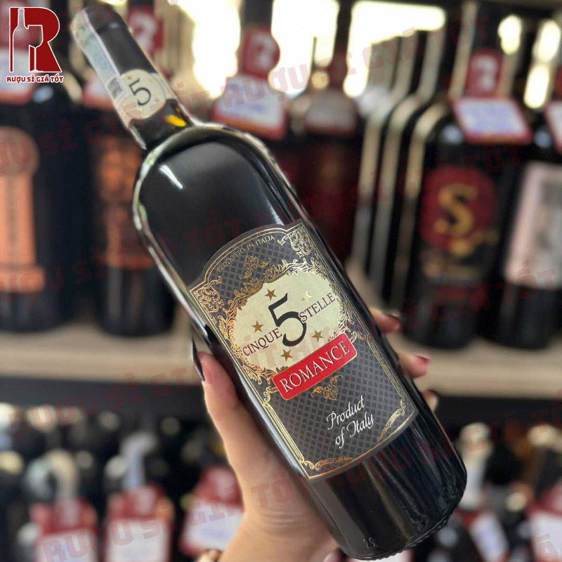 Rượu Vang Ngọt Số 5 Cinque Stelle Romance giá bao nhiêu