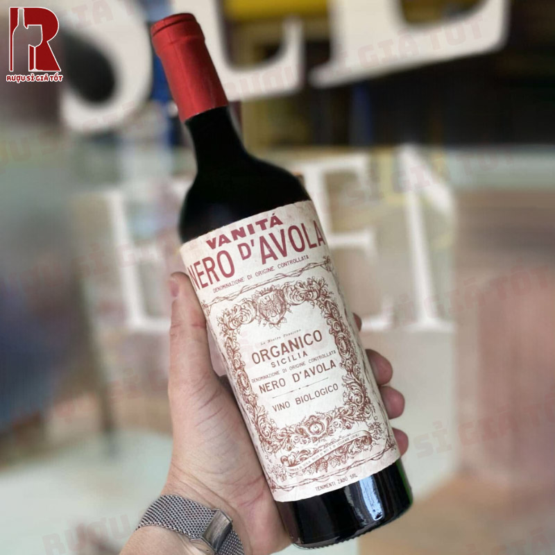 Vang ý Vanita Nero d'Avola giá bao nhiêu
