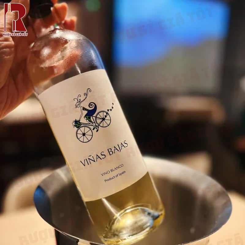 Mua rượu vang trắng Vinas Bajas Vino Blanco giá rẻ