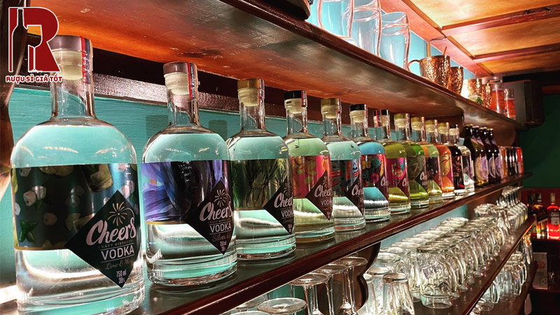 Rượu Vodka Cheers Silver Ice
