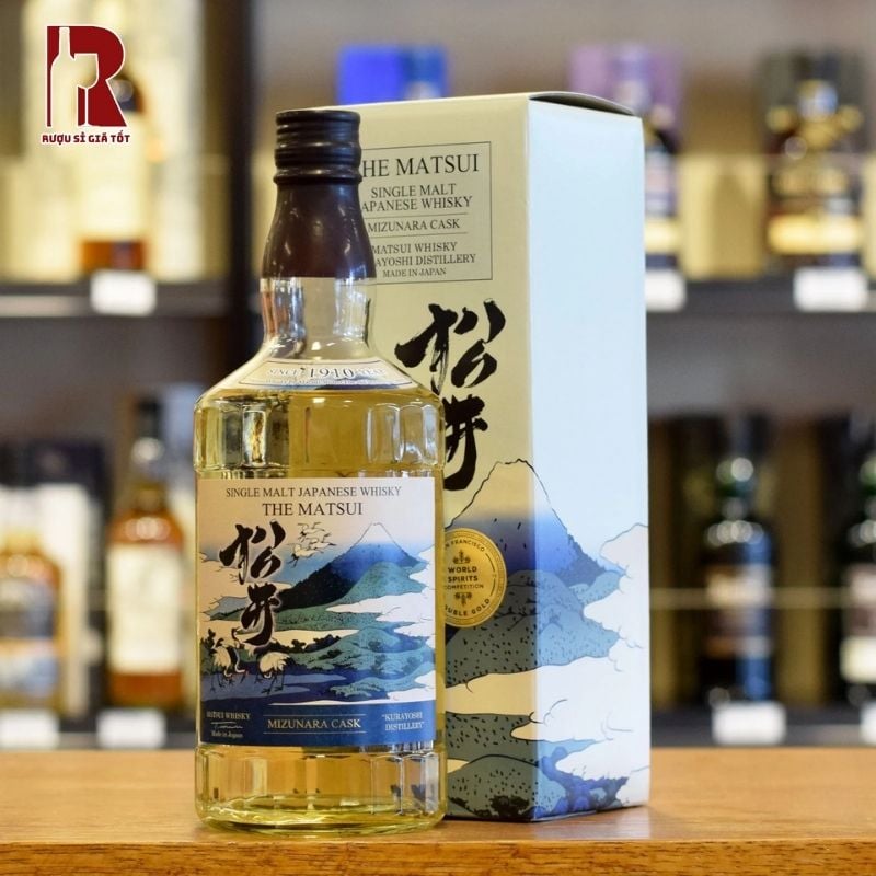 Rượu Matsui Mizunara Cask Whisky Nhật