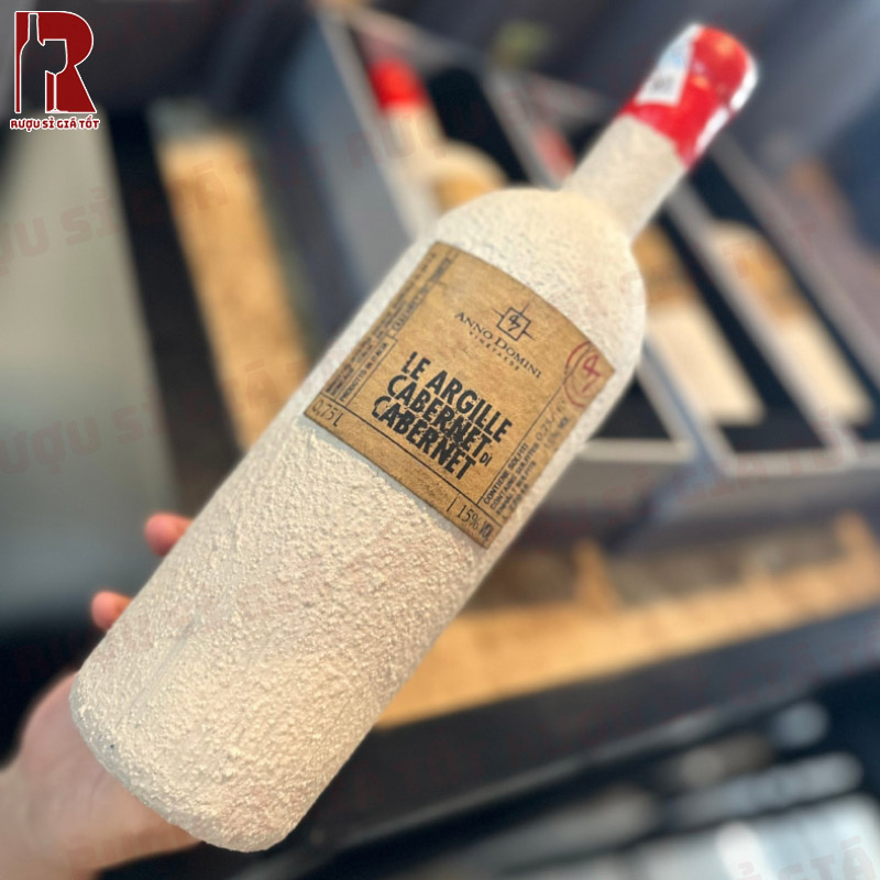Rượu Vang Ý Xi Măng Le Argille Cabernet Di Cabernet độc đáo