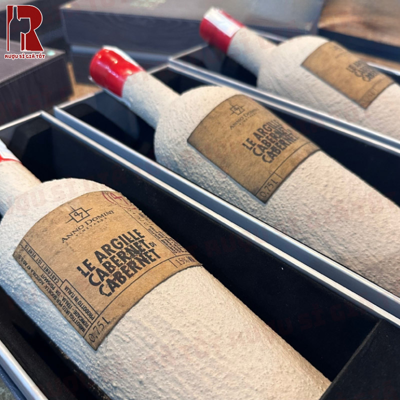 Rượu Vang Ý Xi Măng Le Argille Cabernet Di Cabernet với mức giá hợp lý