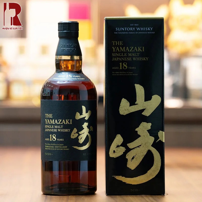 The Yamazaki 18 Years Old có sự đậm đà, phong phú, kèm chút khói nhẹ và vị ngọt vừa phải