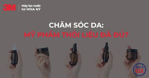 Chăm sóc da? Mỹ phẩm thôi liệu có đủ?