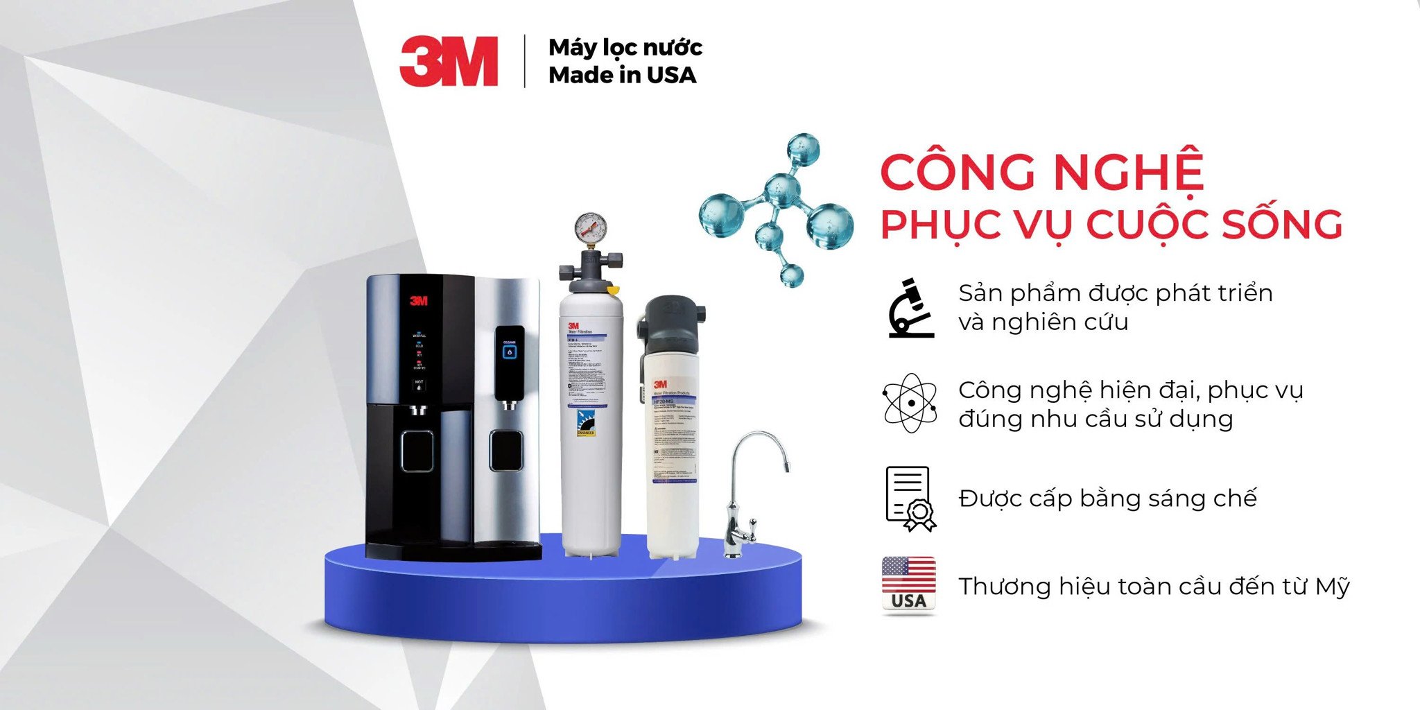 Sự Khác Biệt Giữa Máy Lọc Nước Công Nghệ 3M So Với Máy Lọc Nước Tiêu Dùng