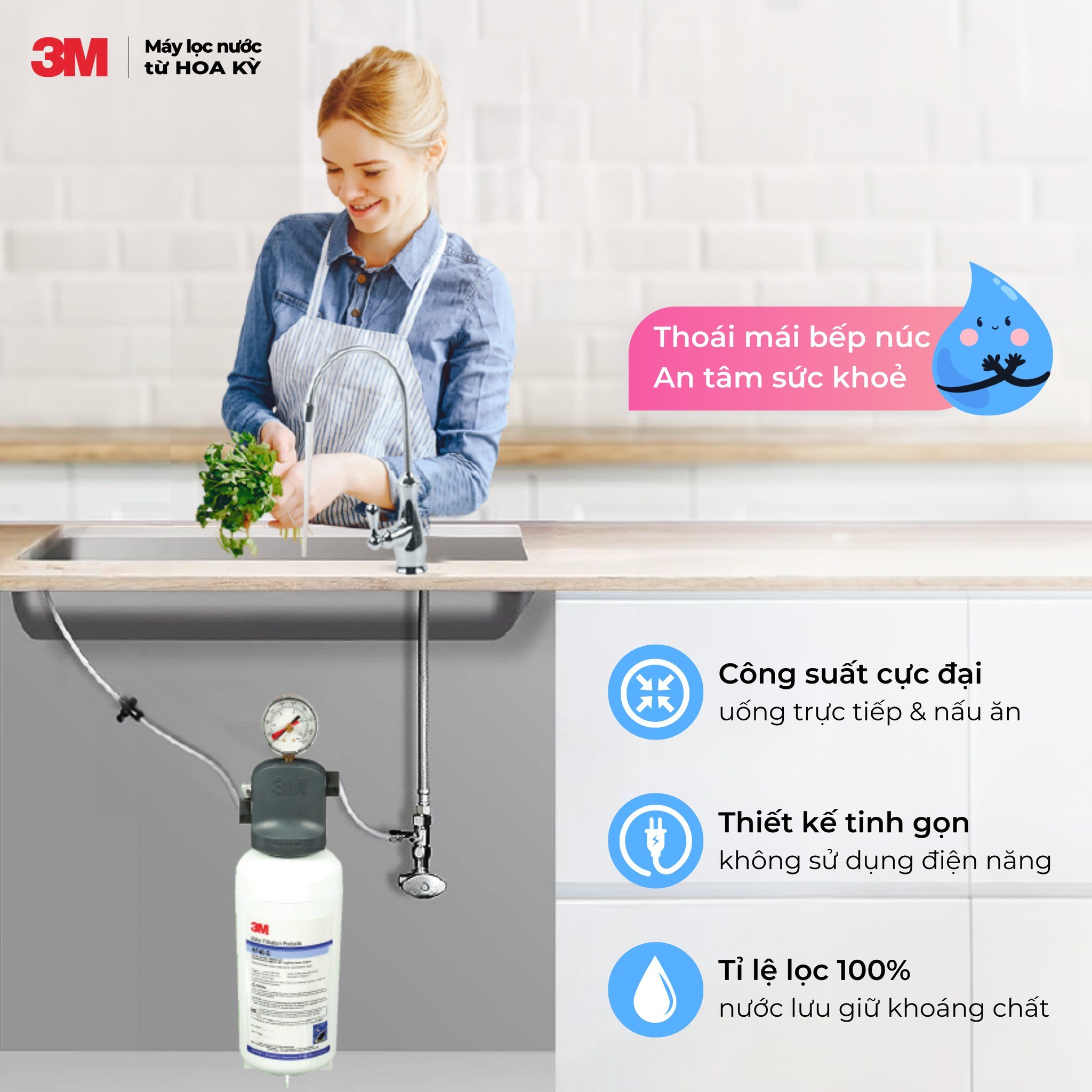 Máy Lọc Nước Lắp Dưới Bồn Rửa Là Gì Và Nó Hoạt Động Như Thế Nào?