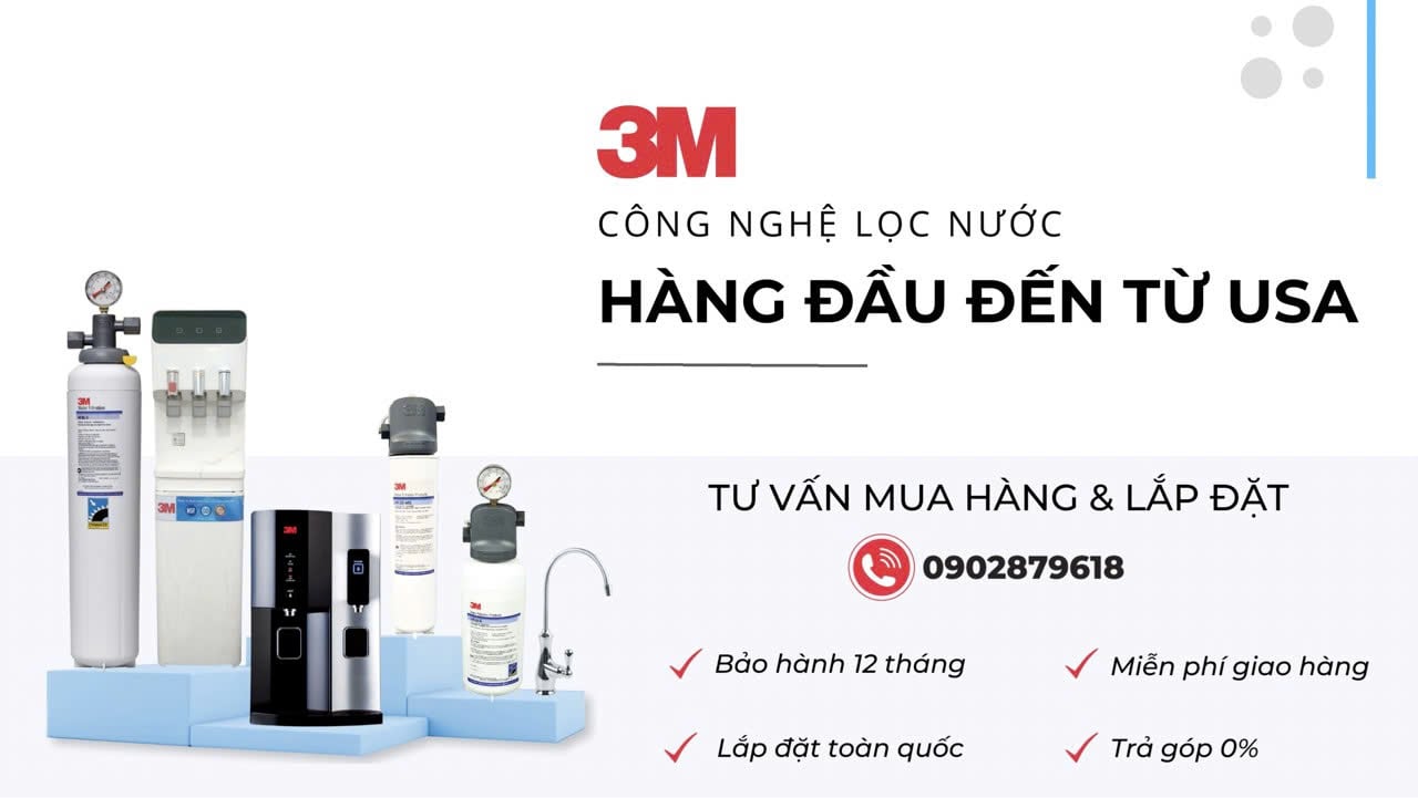 Máy lọc nước 3M có tốt không? Vạch trần sự thật về máy lọc nước 3M