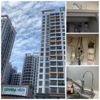 Hình Lắp Đặt Thực Tế Máy Lọc Nước 3M ICE140-S Tại Chung Cư Lovera Vista