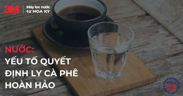 NƯỚC: Yếu tố quyết định ly cà phê hoàn hảo