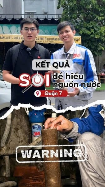 Series Soi Để Hiểu Nguồn Nước - Quận 7: CHẤN ĐỘNG KẾT QUẢ SOI NGUỒN NƯỚC?