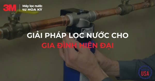 Lọc tổng đầu nguồn 3M AP904 - Giải pháp lọc nước cho gia đình hiệ