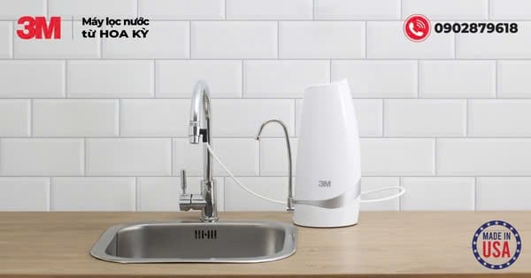 “Tự tay” mang nước sạch đến gia đình bạn với Máy lọc nước để bàn 3M CTM-02