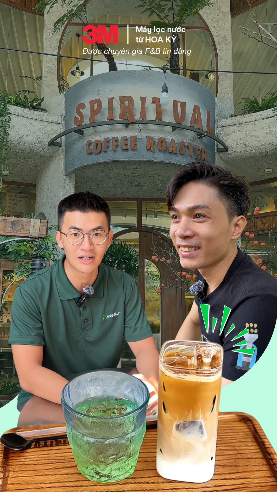 Spiritual Coffee & Roaster – Trải Nghiệm Specialty Coffee Chuẩn Từng Giọt Với Máy Lọc Nước 3M DP190