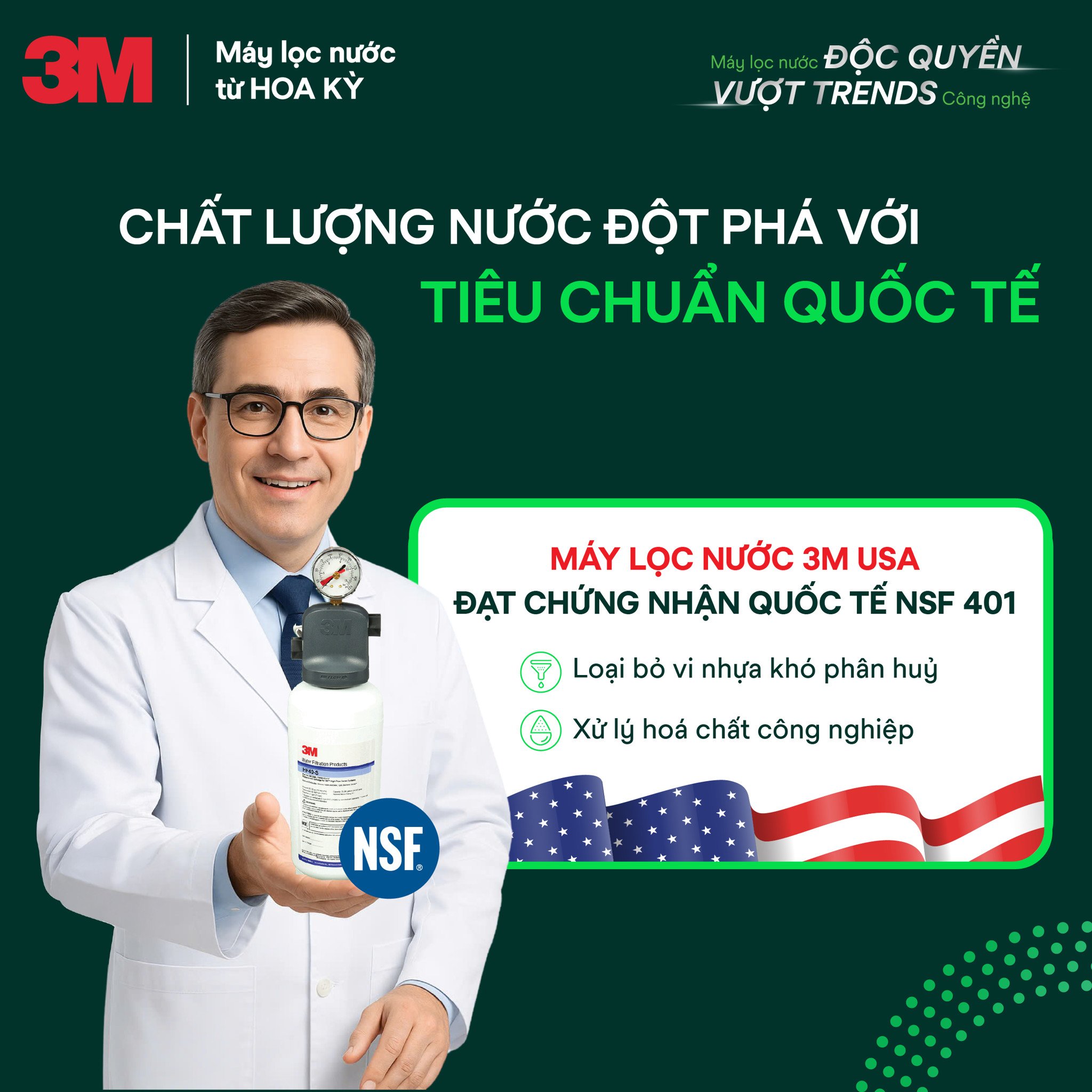 Điểm Khác Biệt Về Lợi Ích Của Máy Lọc Nước 3M