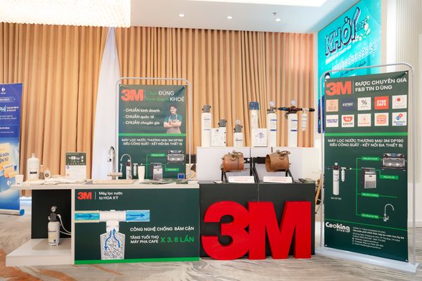 Máy Lọc Nước 3M Lần Đầu Góp Mặt Tại Sự Kiện “KHỞI” - Sân Chơi F&B Mới Dành Cho Chủ Quán & Doanh Nghiệp