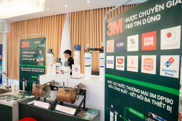 Máy lọc nước 3M Horeca và F&B tại sự kiện Khởi
