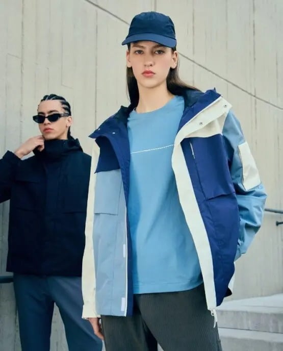 Áo khoác unisex Lee - phối màu 1