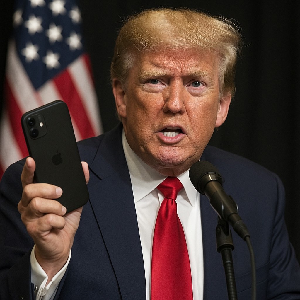 Trump gây sức ép lên Apple: iPhone phải được lắp ráp tại Hoa Kỳ, nếu không sẽ bị đánh thuế.