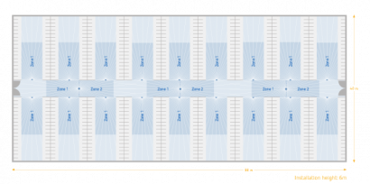 Giải Pháp Chiếu Sáng Theo Chuyển Động Cho Kho Hàng, Trung Tâm Hậu Cần