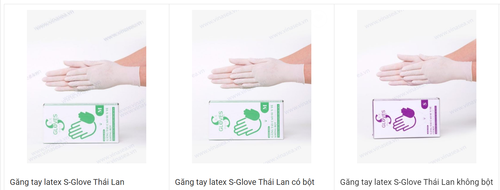 Găng tay cao su Latex