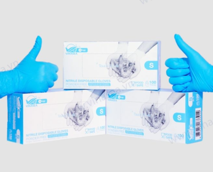 Găng tay nitrile: Lựa chọn số 1 cho ngành chế biến thực phẩm, hóa chất