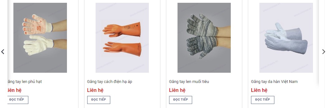 sản phẩm găng tay khác
