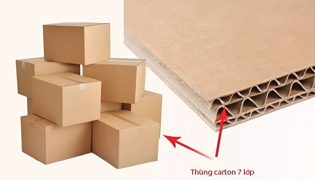 Thùng Carton 3 Lớp, 5 Lớp, 7 Lớp – Phân Biệt và Ứng Dụng Thực Tế